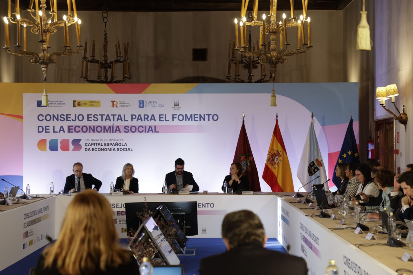 O Consello para o Fomento da Economía Social reúnese en Compostela