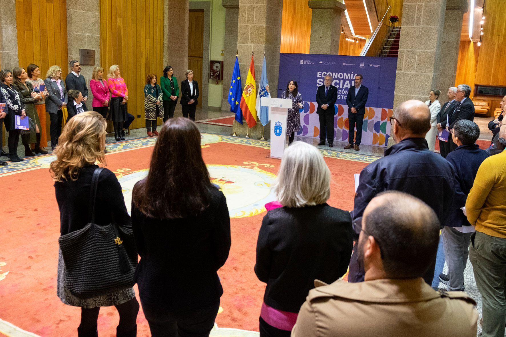 Inauguración da exposición ‘Economía Social no corazón da nosa historia’