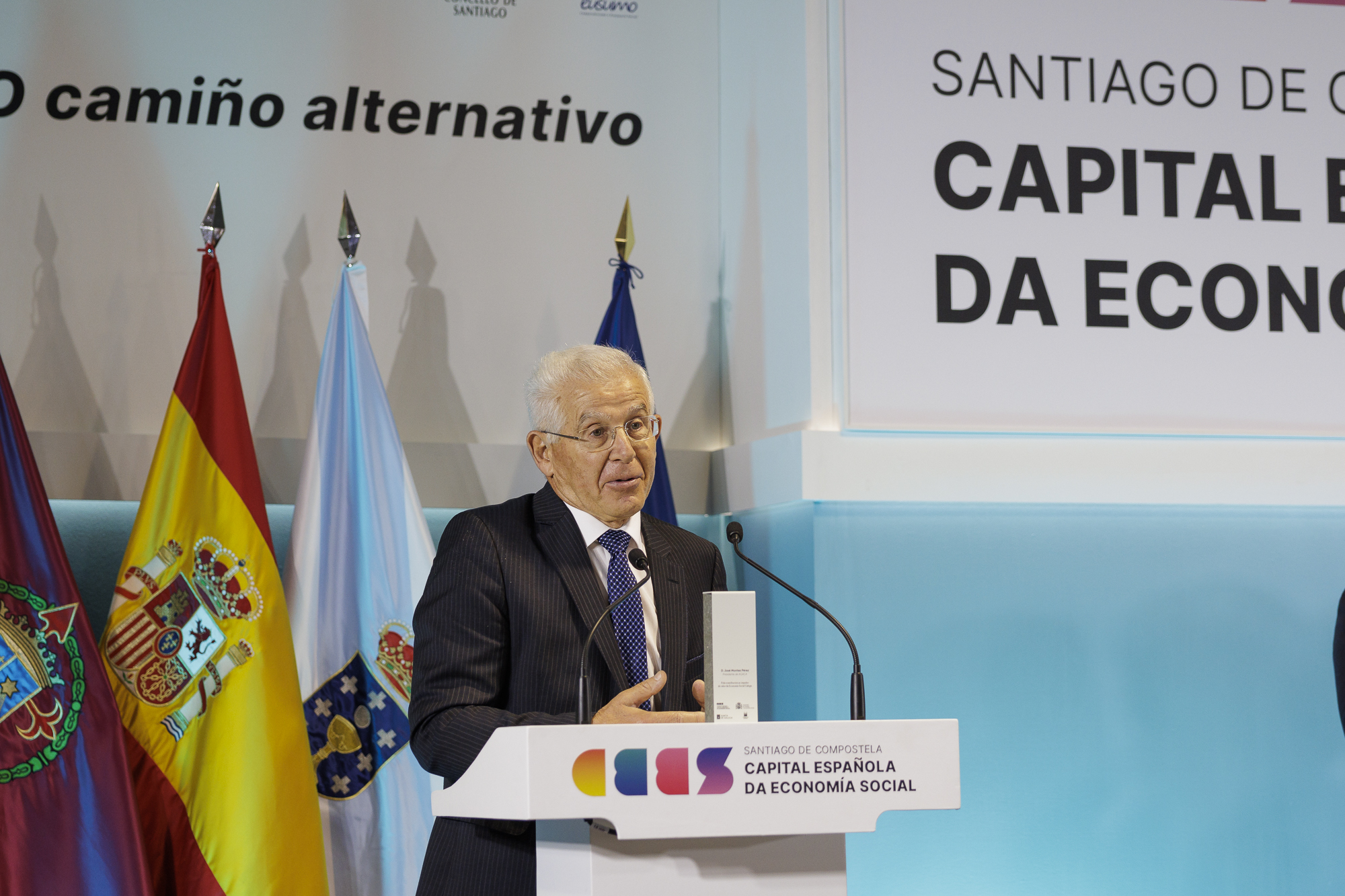 José Montes, histórico do cooperativismo galego
