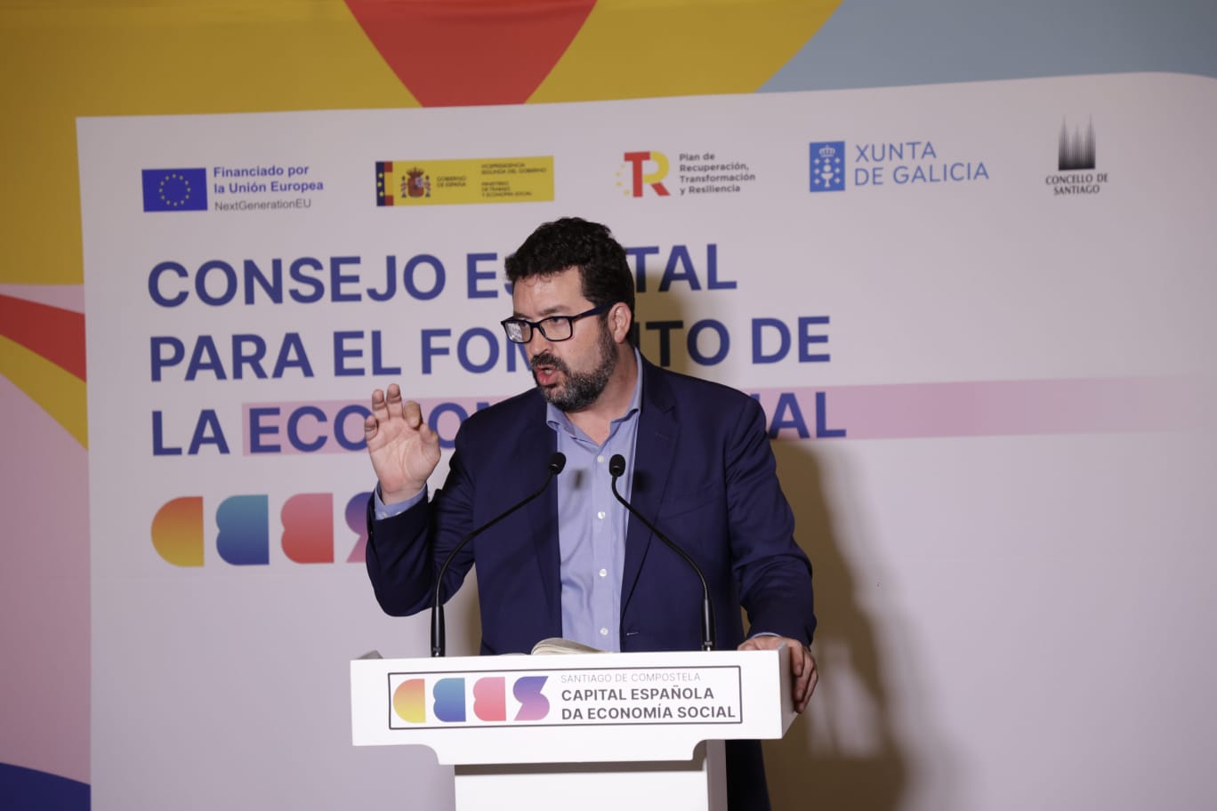 O secretario de Estado de Emprego, Joaquín Pérez Rey